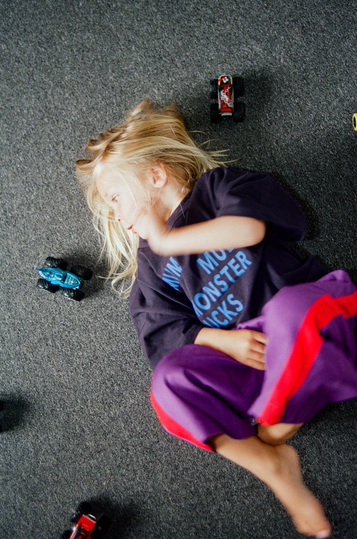 Navy Mum, Mud & Monster Trucks T-Shirt - BBOBBIE