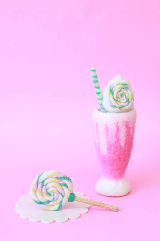 Lollipop Felt Milkshake - Juni Moon