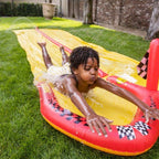 Inflatable Racing Water Slide