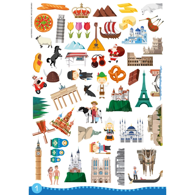 Children's Earth arts and crafts activity set