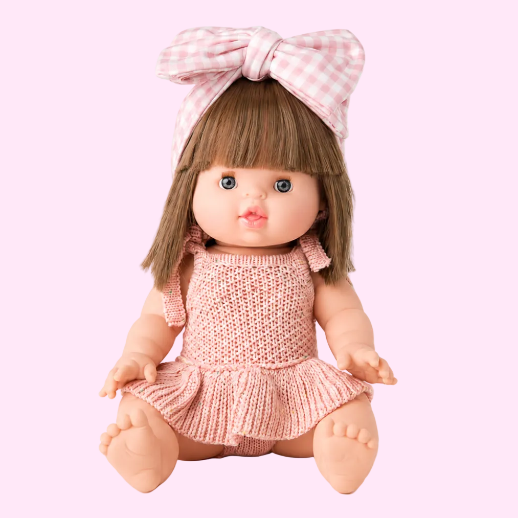 Variegated Pink Dolls Vintage Tutu Romper  - Nicci & Lu