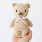 Baby Honey Bear (lavender bow) - Cuddle+Kind