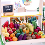 Eggplant Felt Food - Tara Treasures
