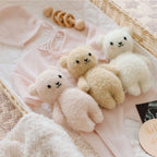 Baby Bouclé Bear (honey) - Cuddle+Kind