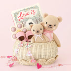 Baby Honey Bear (lavender bow) - Cuddle+Kind