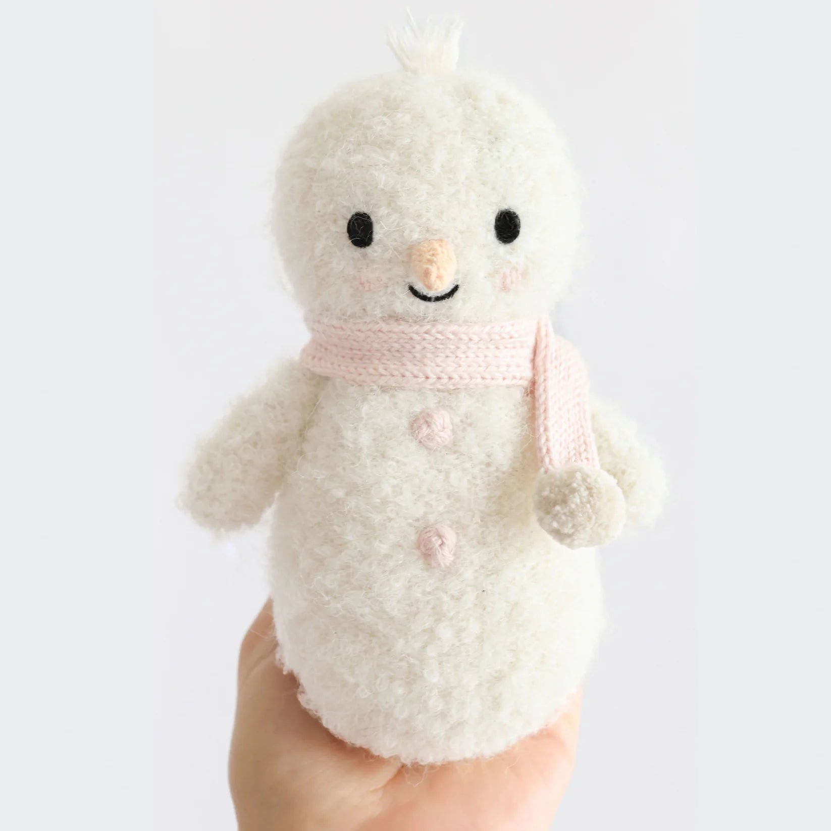 Baby Snowman (blush) - Cuddle+Kind