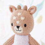 Cuddle + Kind Tiny Violet woodland fawn doll