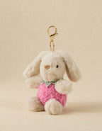 Berry Sweet Strawberry Bunny Bag Charm - Mon Ami