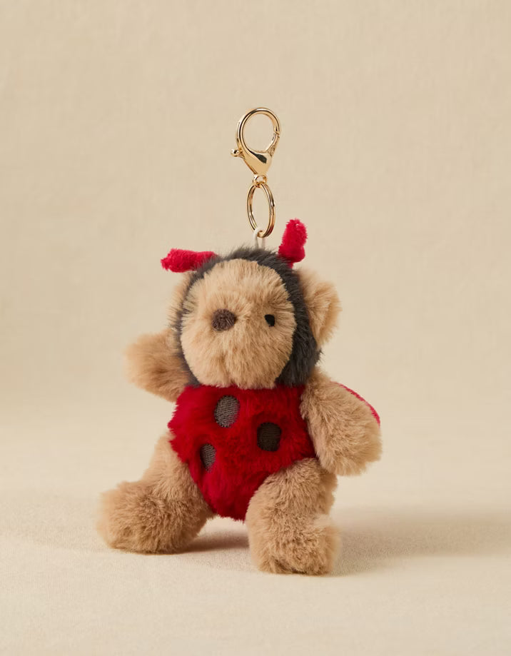 Ladybug Costume Bear Bag Charm - Mon Ami