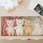 Baby Bouclé Bear (honey) - Cuddle+Kind