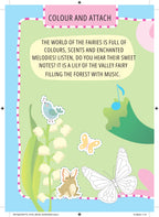 Fairy sticker and colouring activity set