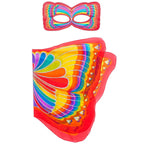 rainbow butterfly wings and mask set dreamy dress ups