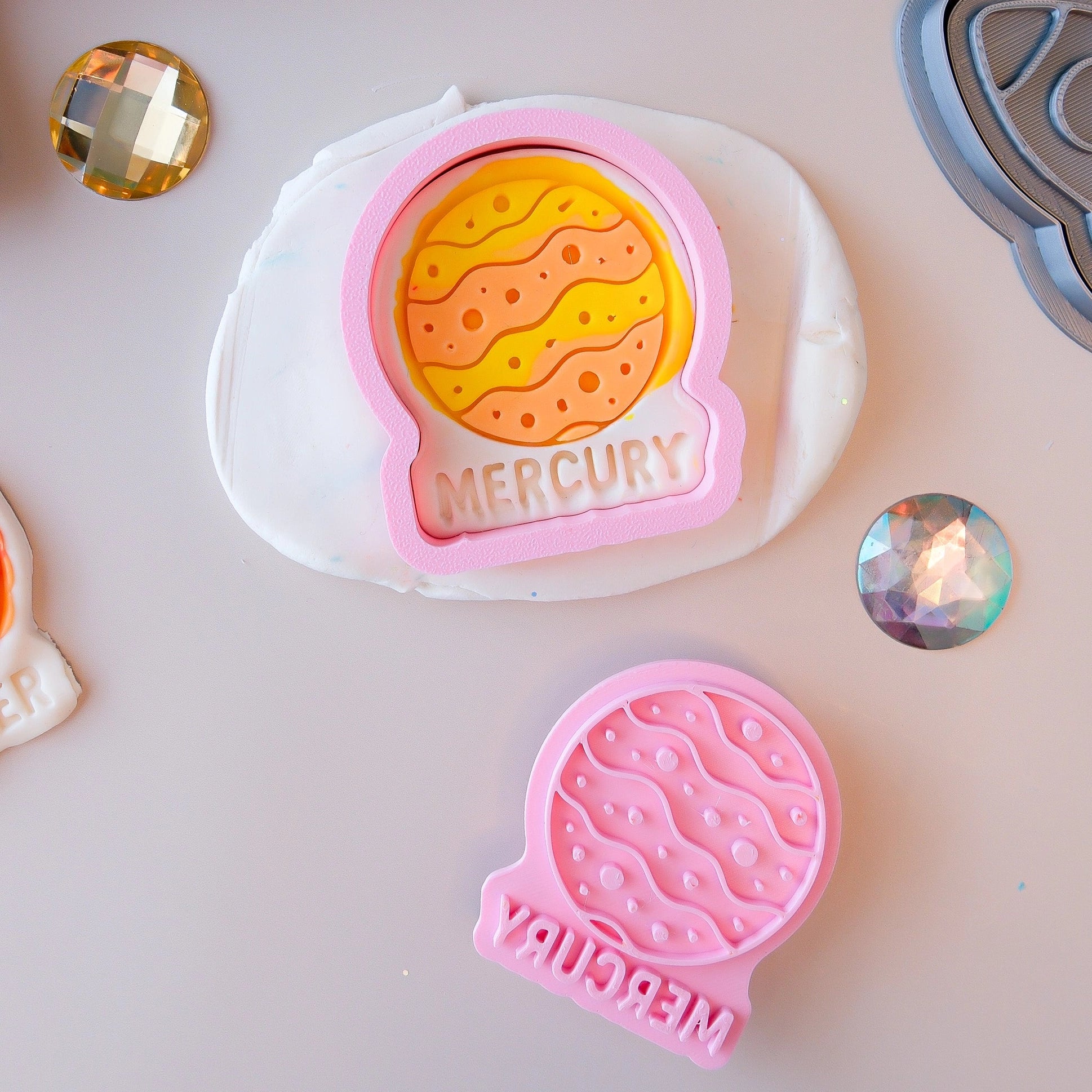 Mercury Planet Stamp & Cutter - Playsense