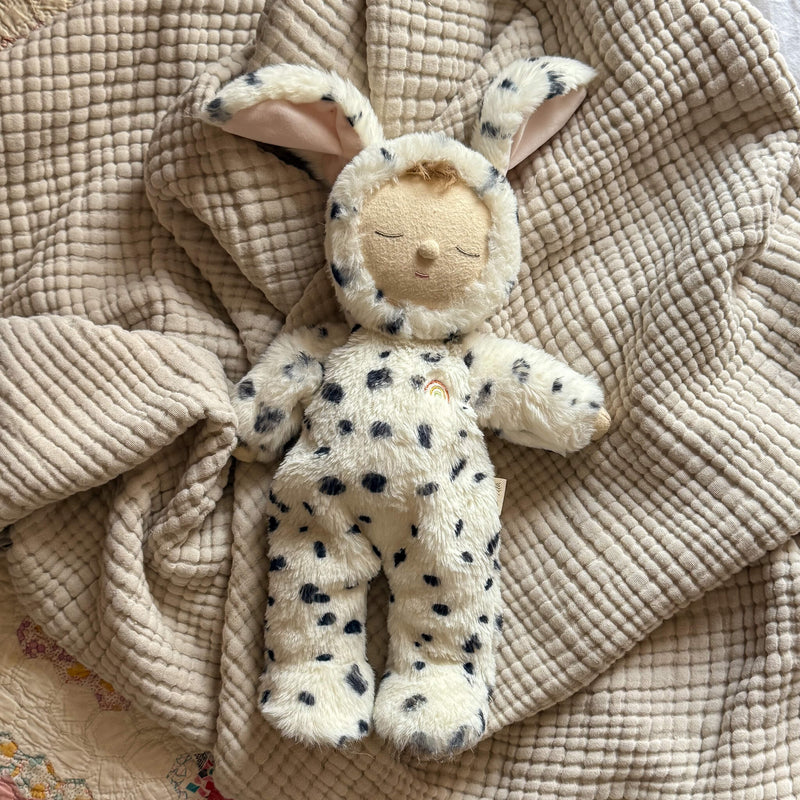 Spotted puppy plush doll Cozy Dinkum Domino Olli Ella
