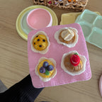 Pastel Pink Felt Muffin Tray - Juni Moon