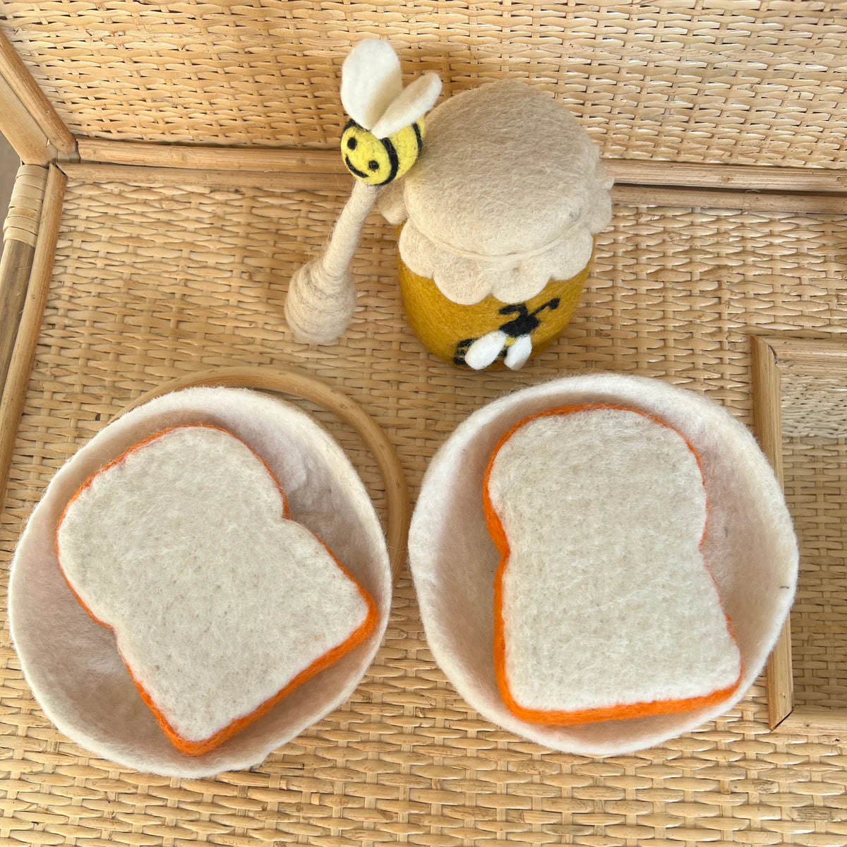 Slice of Toast Felt Food - Playtisserie