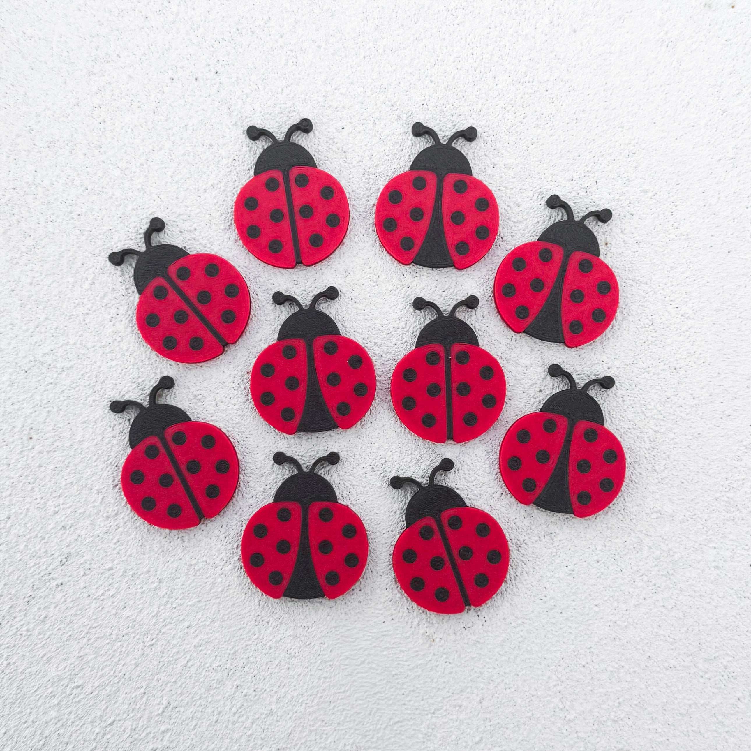 Little Ladybug Sensory Play Coins - Honey Hollow