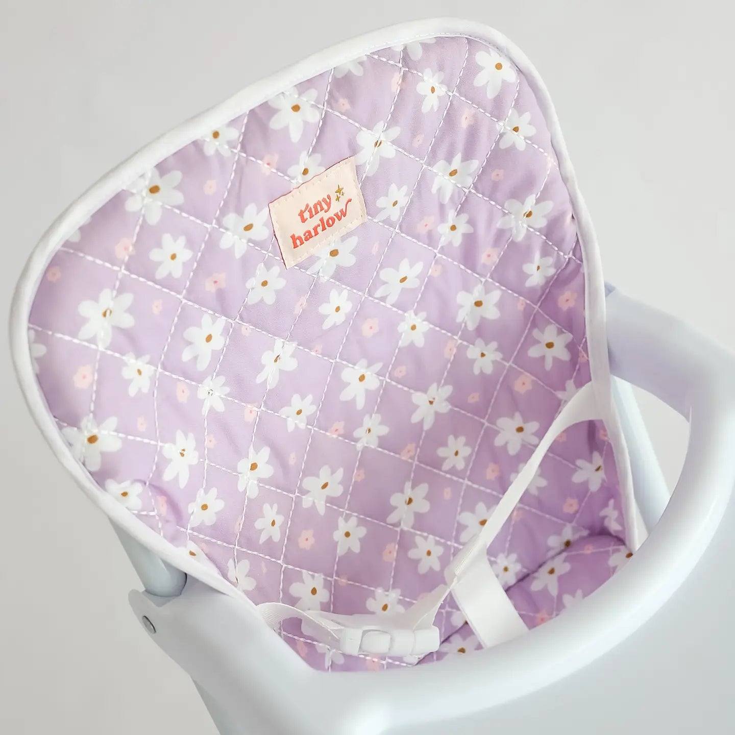 Doll Highchair | Lilac Daisy