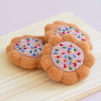100s & 1000s Biscuits (Set of 3) Felt Food - Tara Treasures