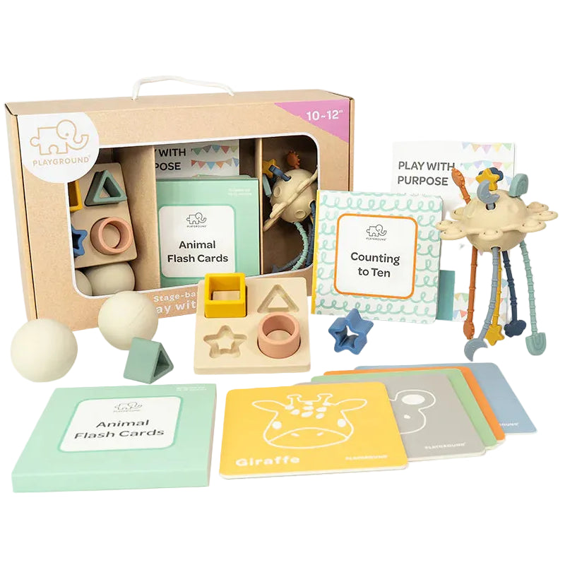 Play with Purpose (10-12m) Playground Box - Living Textiles