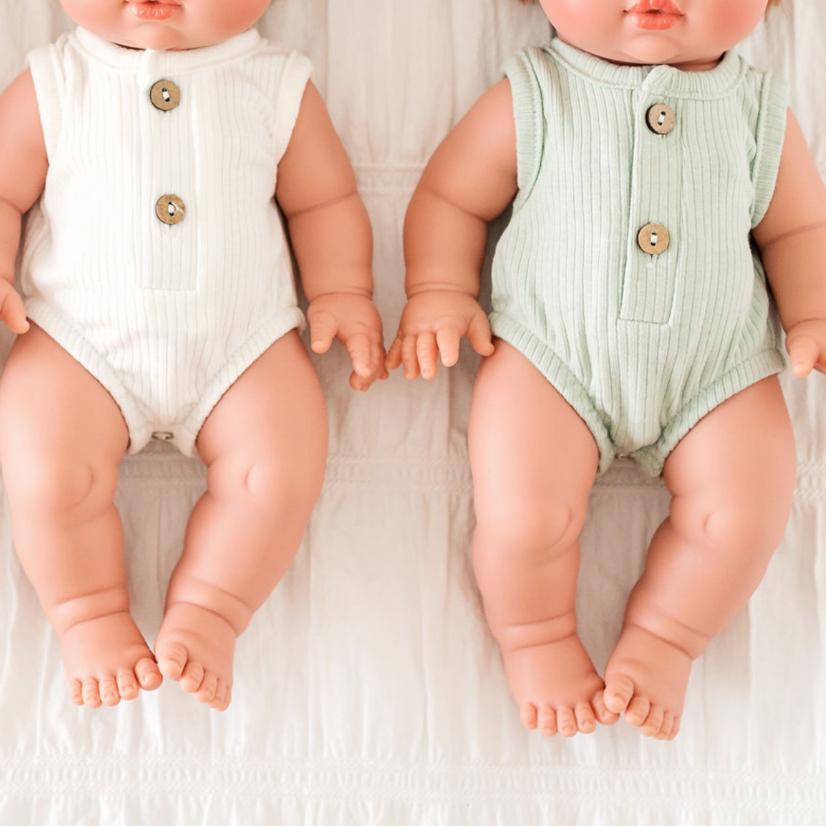 Doll Bubble Romper - Nicci & Lu