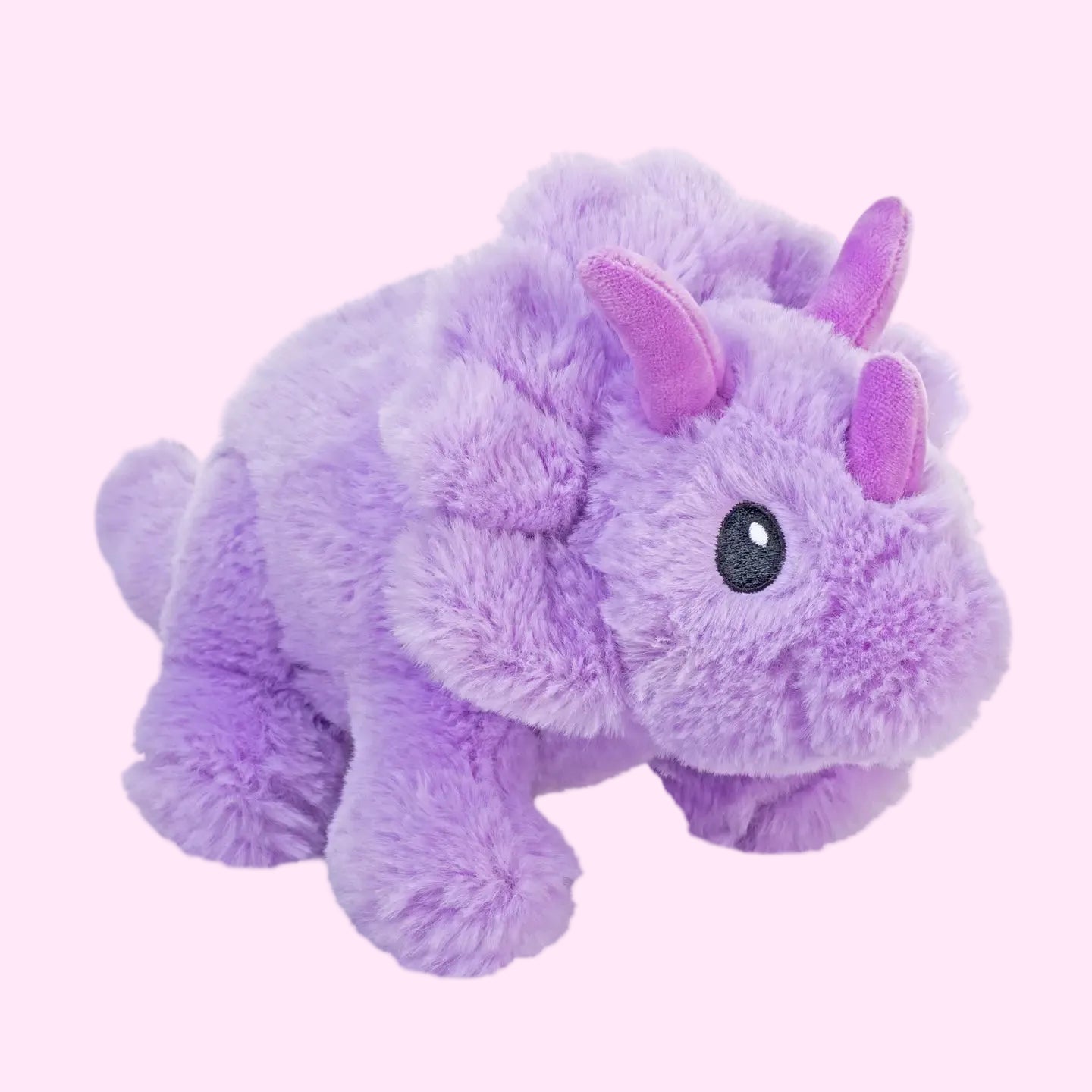 Mini Purple Triceratops Soft Toy - Wild Republic