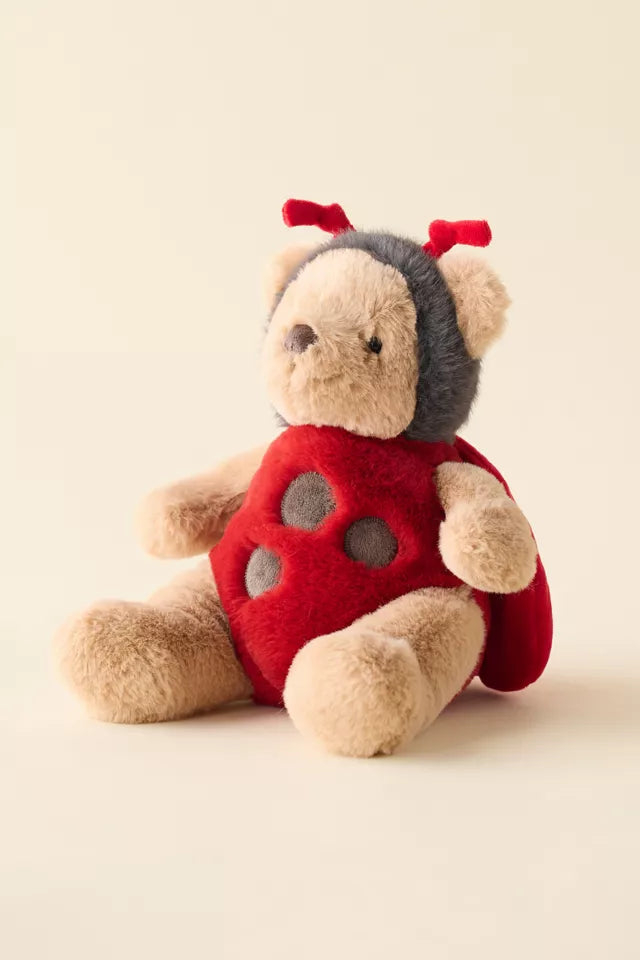 Ladybug Costume Bear Soft Toy - Mon Ami