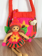 Solstice Felt Bag & Fairy - Himalayan Felt Co