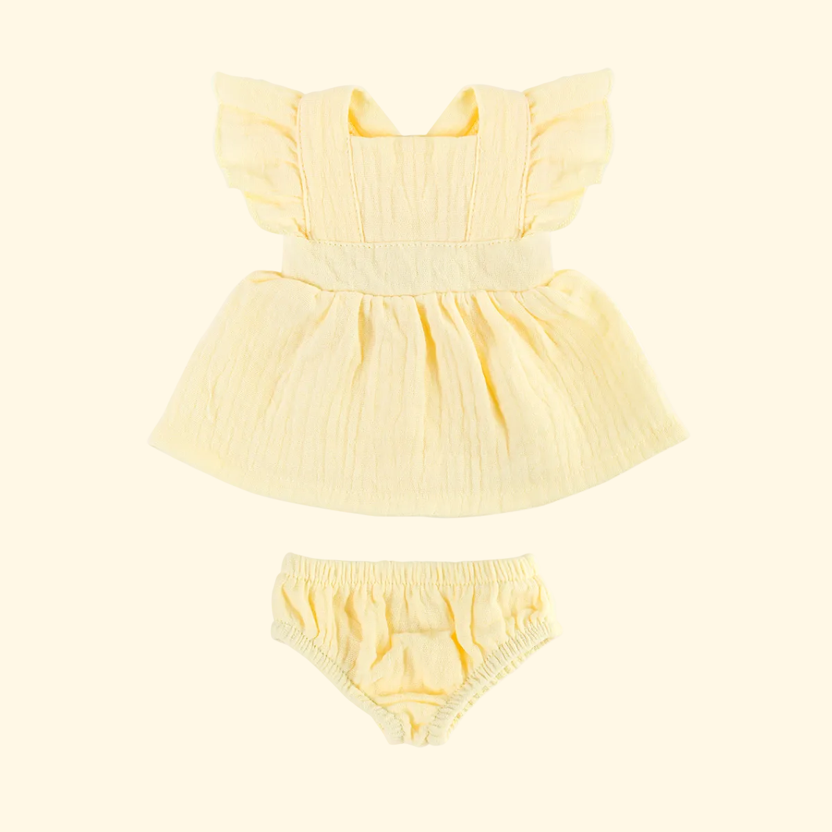 Lemon Dolls Apron Dress - Nicci & Lu