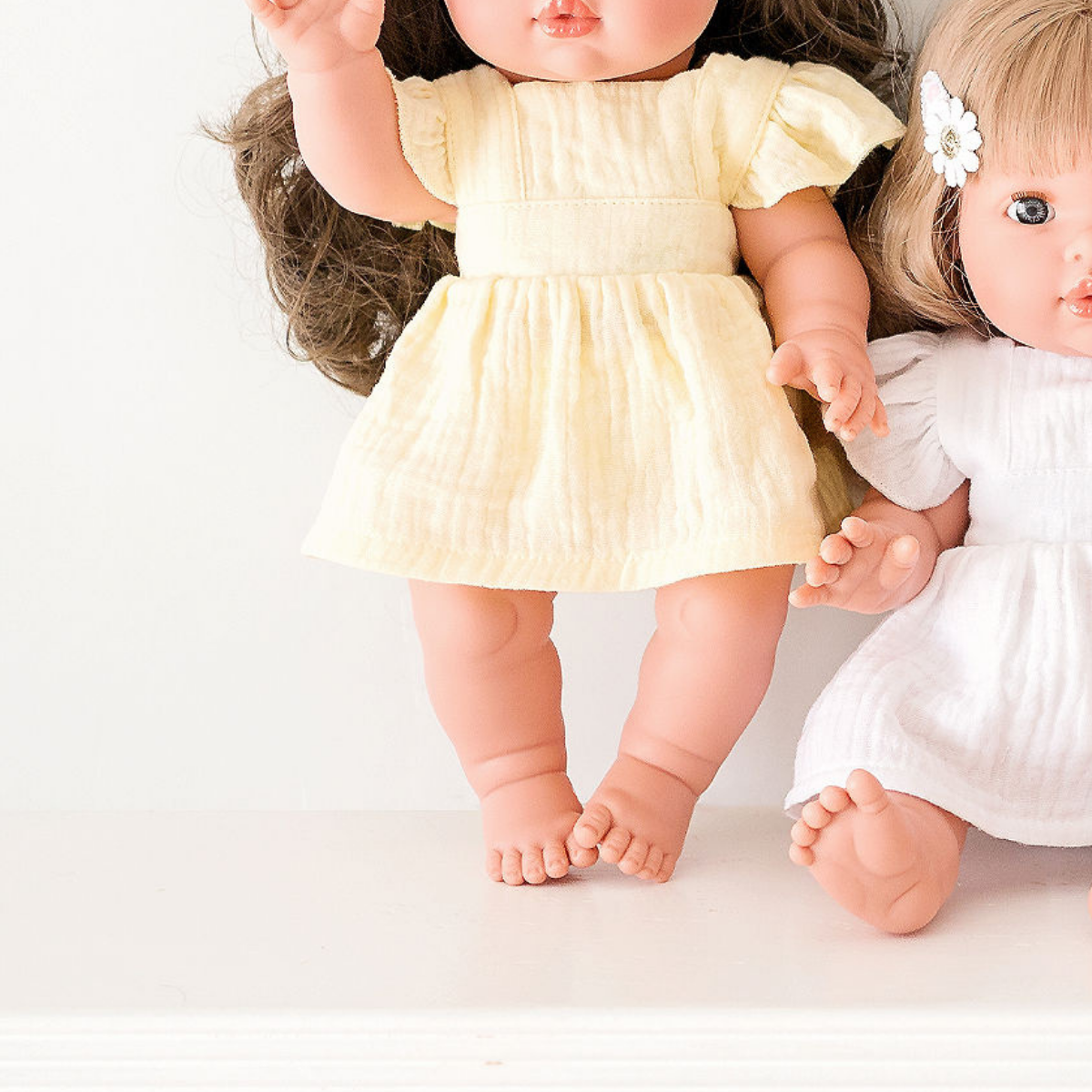 Lemon Dolls Apron Dress - Nicci & Lu