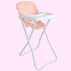 pink ducky highchair for dolls made by tiny harlow