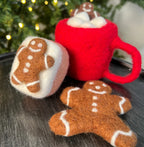 Felt Gingerbread Man - Playtisserie