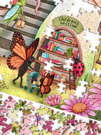 Mushroom Library 1000 Piece Jigsaw Puzzle – Reverie Puzzles
