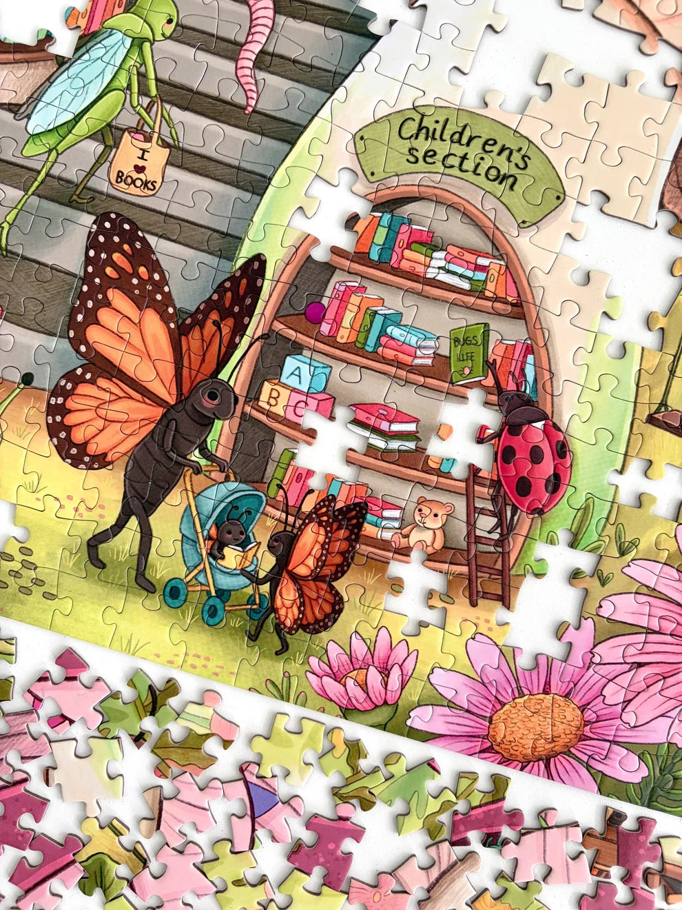 Mushroom Library 1000 Piece Jigsaw Puzzle – Reverie Puzzles