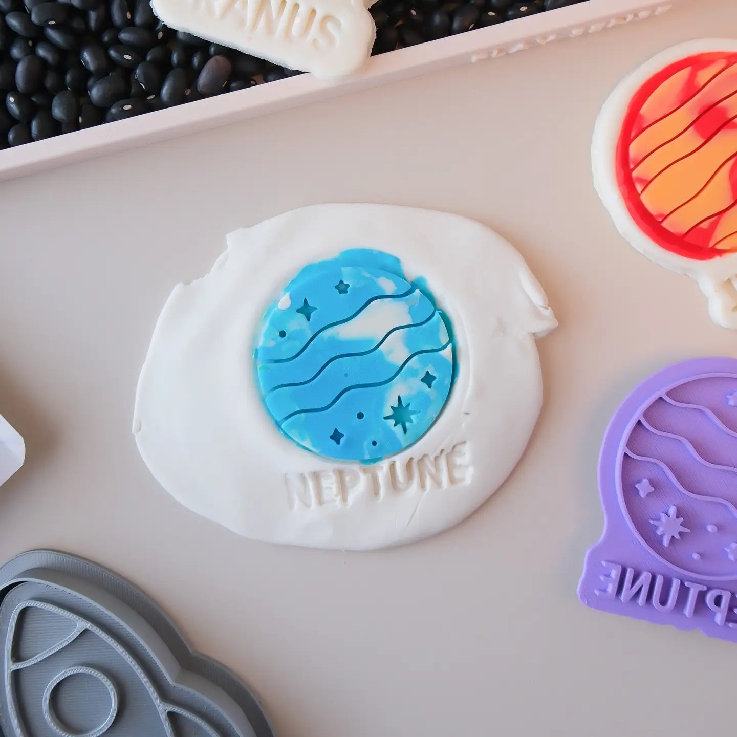 Neptune Planet Stamp & Cutter - Playsense