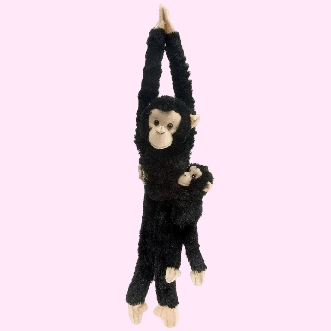 Chimpanzee Mum & Baby Detachable Plush Duo - Wild Republic