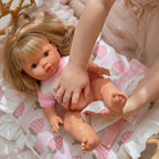 Gingham Doll Pouch + Wipes Set - SALLI Collective