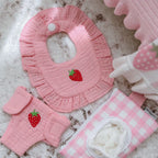 Gingham Doll Pouch + Wipes Set - SALLI Collective