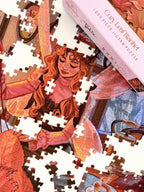 Cozy Leaf Blanket 1000 Piece Jigsaw Puzzle – Reverie Puzzles