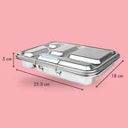 Five Compartment Lunchbox + Snack Pots