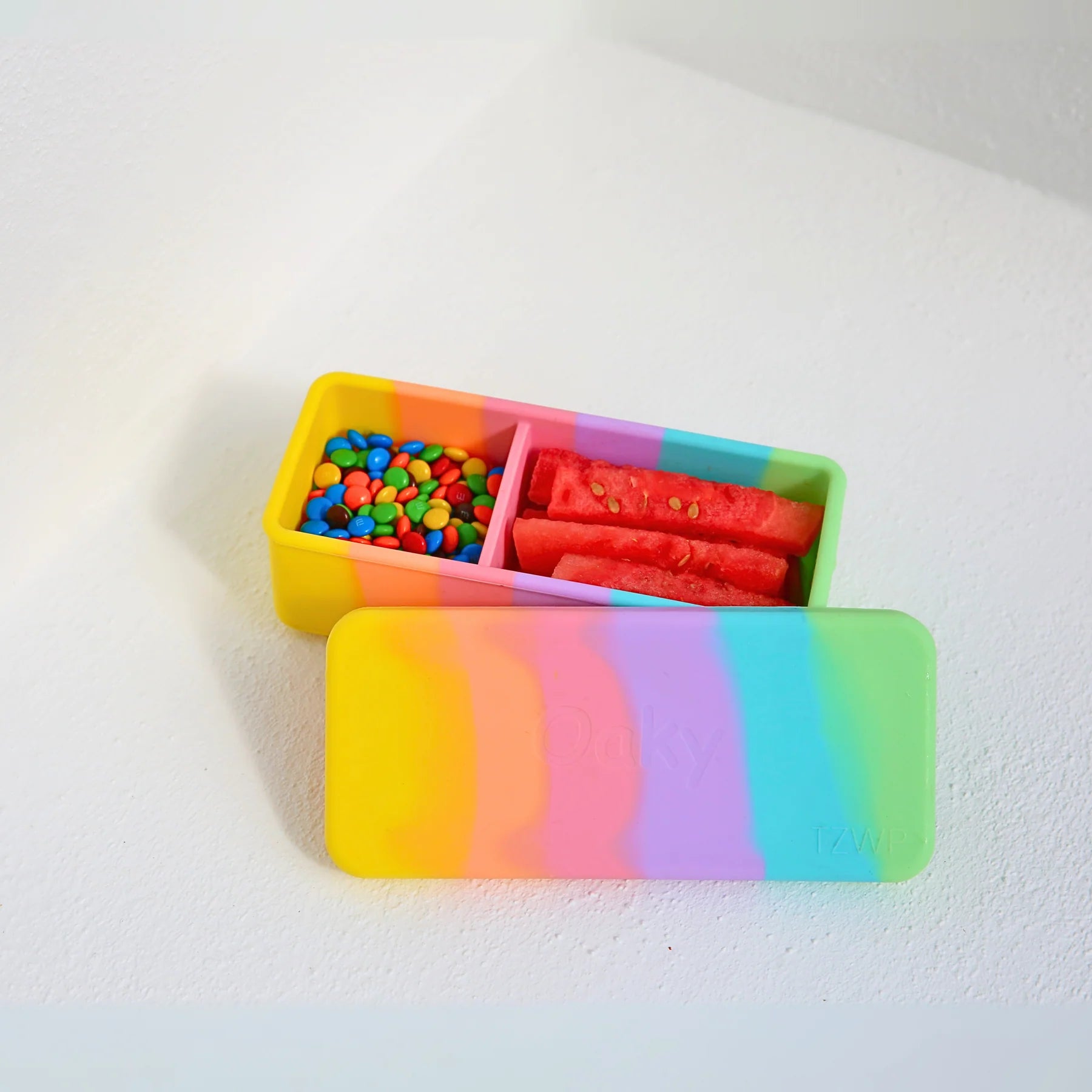 Rainbow Bento Bite Silicone Snackbox - The Zero Waste People