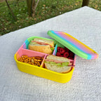Rainbow Bento Midi Silicone Lunchbox - The Zero Waste People