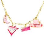 Multi Charm Necklace | Cowgirl