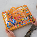 Kids vehicle craft kit with colouring and stickers