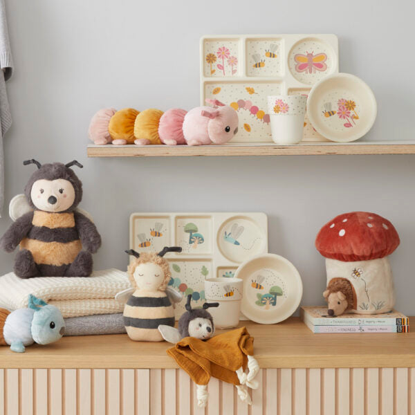 Mushroom House w/ Hedgehog Plush Toy - Jiggle & Giggle