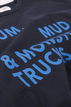Navy Mum, Mud & Monster Trucks T-Shirt - BBOBBIE