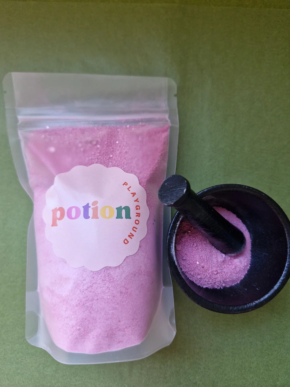 Pink Bulk Fizz Pouch 300g - Potion Playground