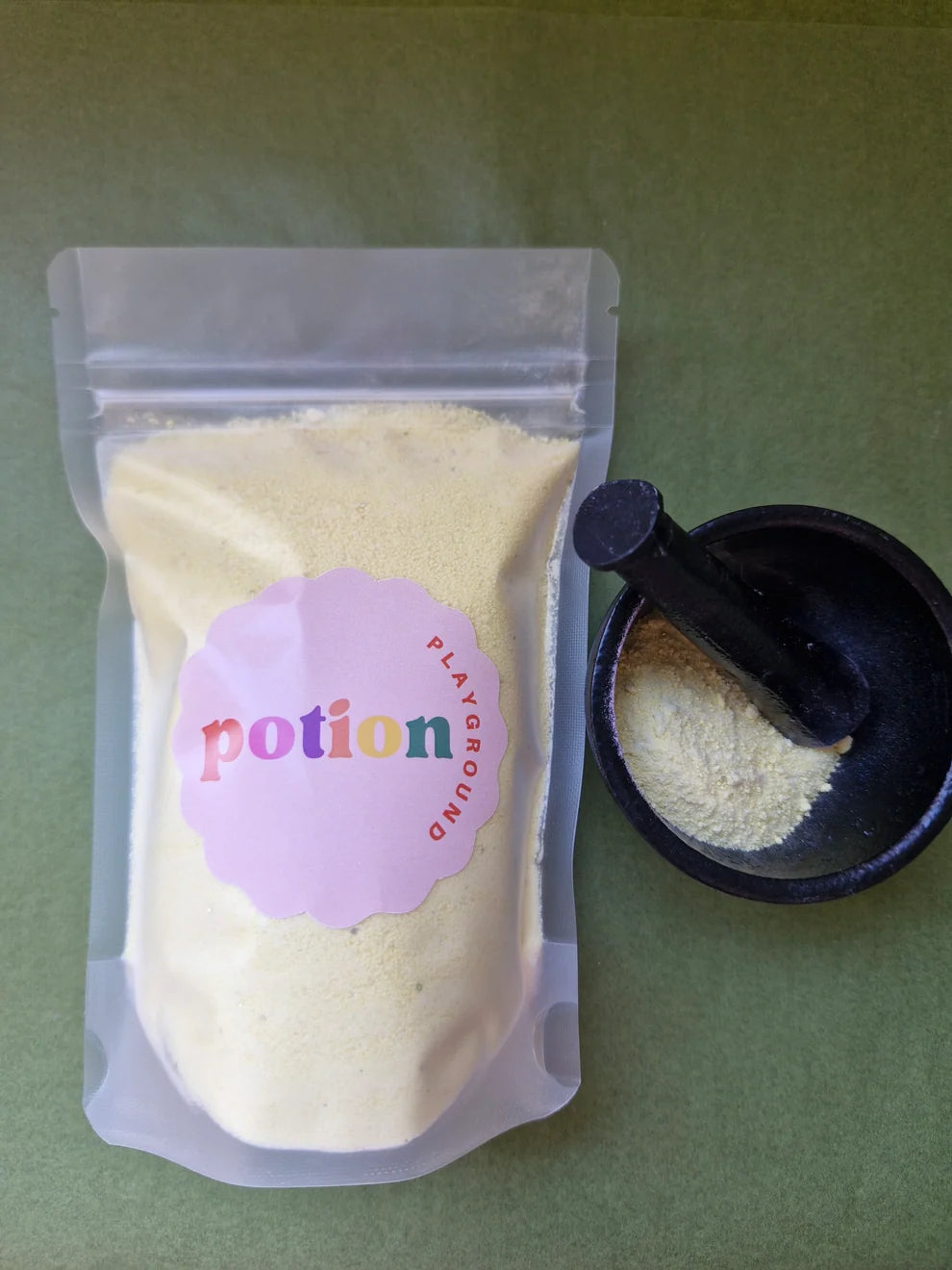 Yellow Bulk Fizz Pouch 300g - Potion Playground