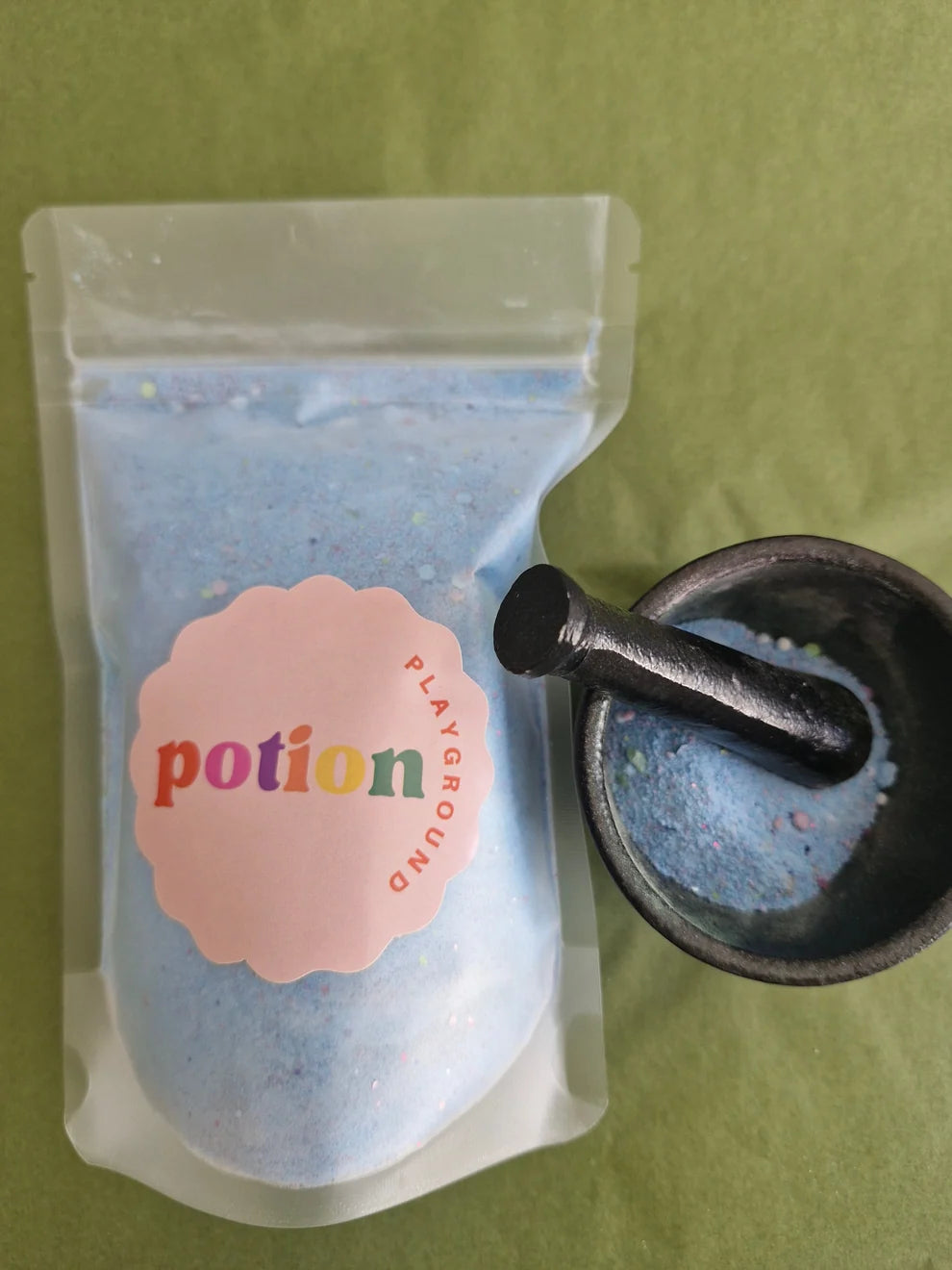 Blue Bulk Fizz Pouch 300g - Potion Playground