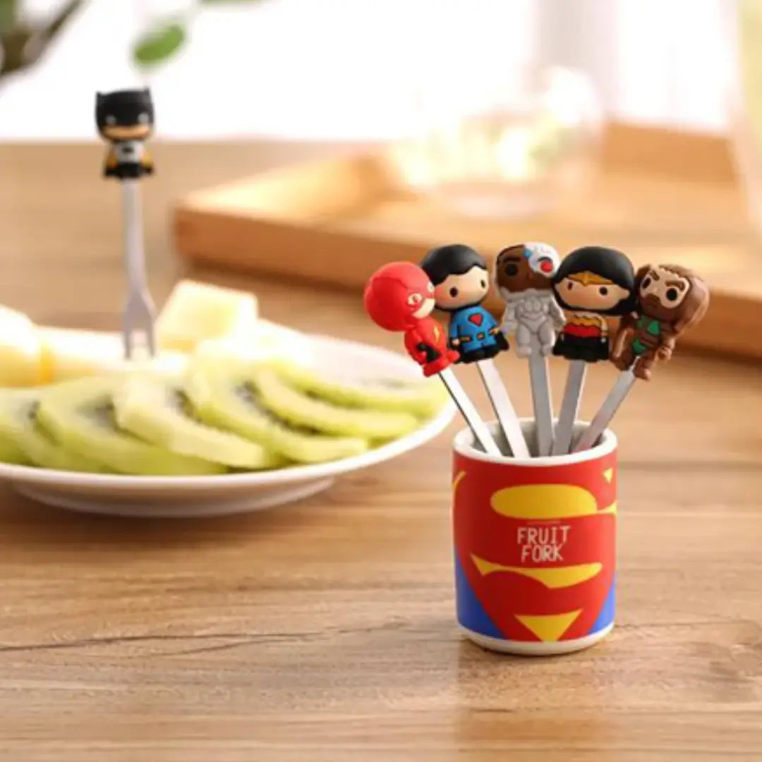 Food Picks - Justice League (6 Pieces)